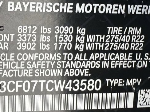 New 2026 BMW iX xDrive60 w/ M Sport Package image 47