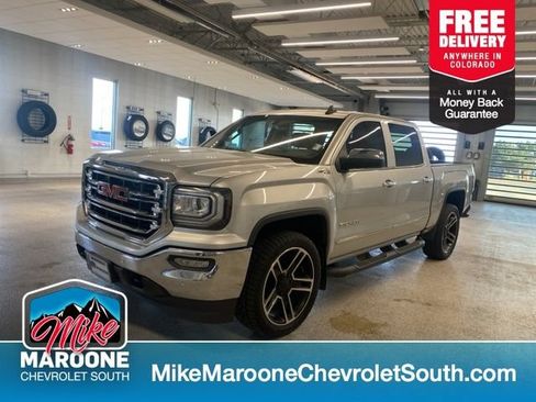 Certified 2018 GMC Sierra 1500 SLT w/ Black Pack AWD/4WD image 1