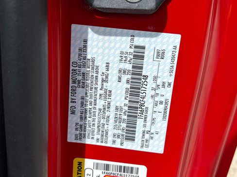 Used 2020 Ford Mustang GT Premium w/ GT Performance Package RWD image 12