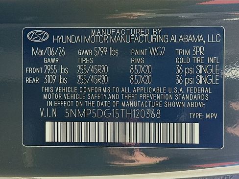 New 2026 Hyundai Santa Fe Calligraphy image 24