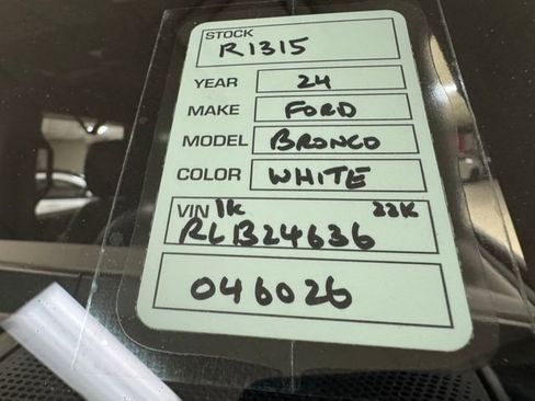 Used 2024 Ford Bronco Wildtrak AWD/4WD image 26
