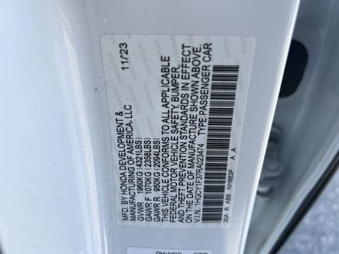 Used 2024 Honda Accord EX image 28