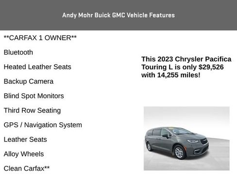 Used 2023 Chrysler Pacifica Touring-L image 4
