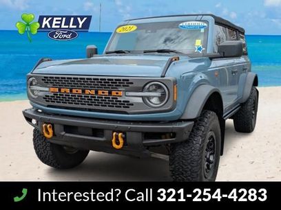 Certified 2021 Ford Bronco Badlands