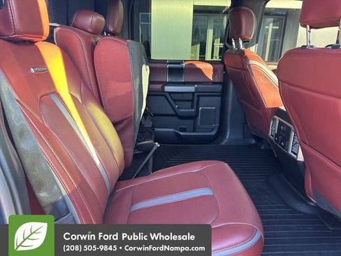 Used 2018 Ford F150 Platinum w/ Max Trailer Tow Package image 9