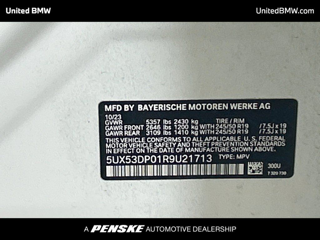 Certified 2024 BMW X3 xDrive30i w/ Premium Package AWD/4WD image 22
