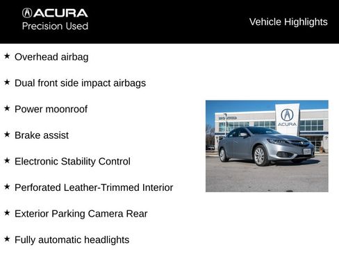 Certified 2018 Acura ILX w/ Premium Package image 13