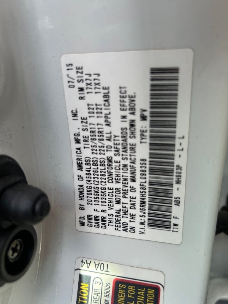 Used 2015 Honda CR-V EX image 11