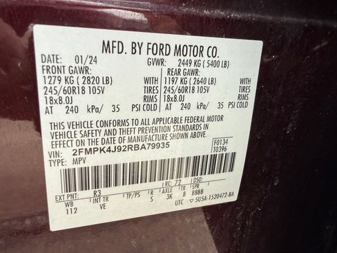 Used 2024 Ford Edge SEL AWD/4WD image 43