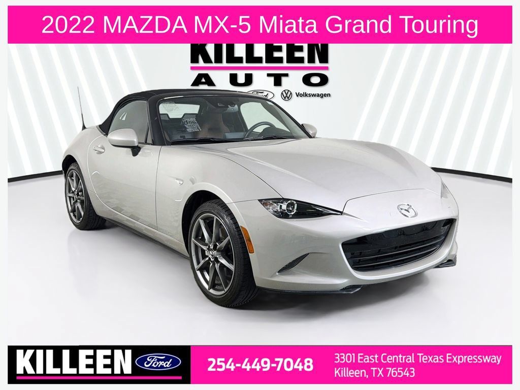 Used 2022 MAZDA MX-5 Miata Grand Touring w/ Weather Package RWD image 1