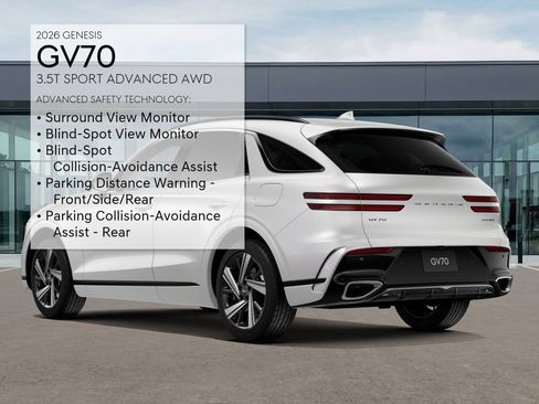 New 2026 Genesis GV70 3.5T Sport Advanced AWD/4WD image 7