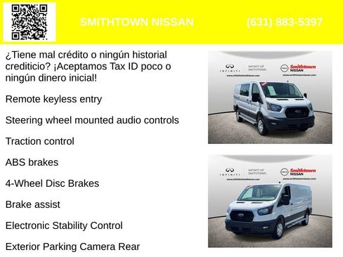 Used 2025 Ford Transit 250 Low Roof w/ Exterior Upgrade Package RWD image 4