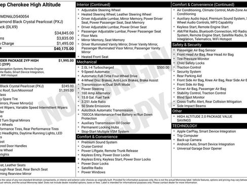 Used 2020 Jeep Cherokee High Altitude image 2