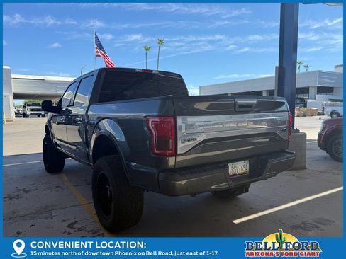 Used 2016 Ford F150 Platinum w/ Max Trailer Tow Package AWD/4WD image 3