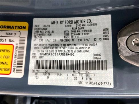 Used 2024 Ford Bronco Sport Outer Banks w/ Tech Package AWD/4WD image 40