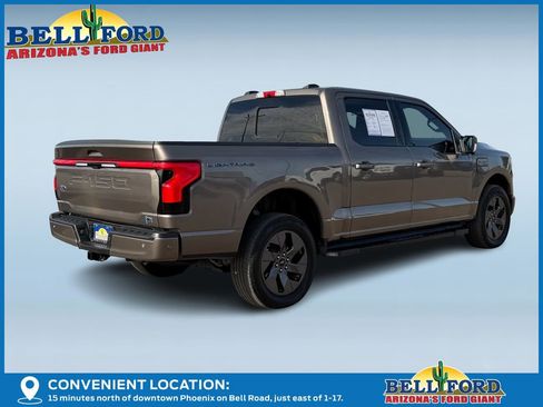 Used 2023 Ford F150 Lightning Lariat w/ Equipment Group 511A High image 3