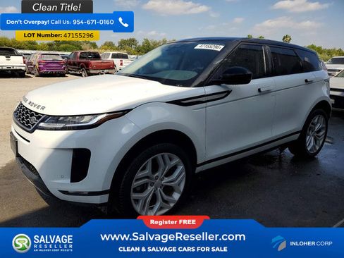Used 2020 Land Rover Range Rover Evoque S image 1