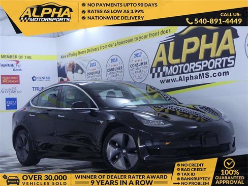Used 2018 Tesla Model 3 Long Range AWD/4WD image 1