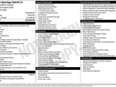 Used 2026 Kia Sportage LX FWD image 27