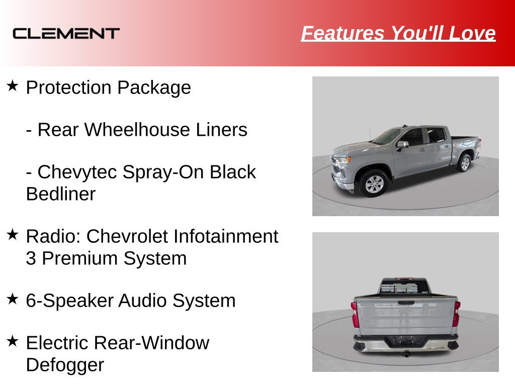 Used 2024 Chevrolet Silverado 1500 LT w/ Protection Package AWD/4WD image 18