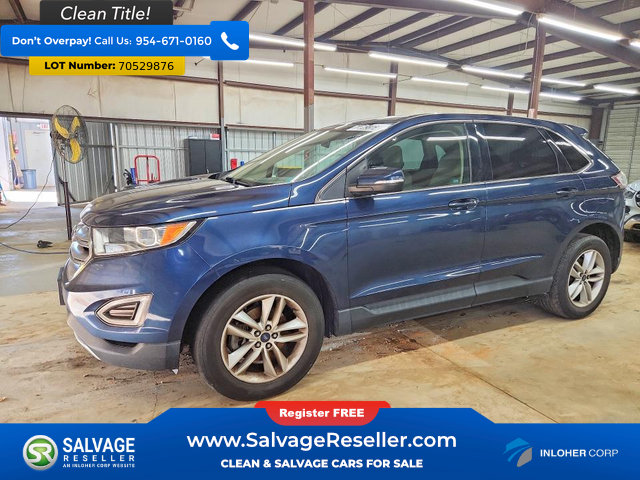Used 2017 Ford Edge SEL w/ Cargo Accessory Package FWD image 1