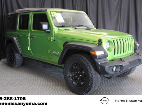Used 2018 Jeep Wrangler Unlimited Sport AWD/4WD image 1