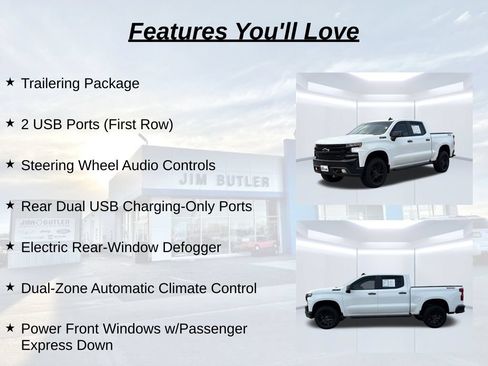 Used 2022 Chevrolet Silverado 1500 LT Trail Boss w/ LPO, Dark Essentials Package AWD/4WD image 23