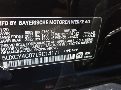 Used 2020 BMW X6 sDrive40i w/ M Sport Package image 26
