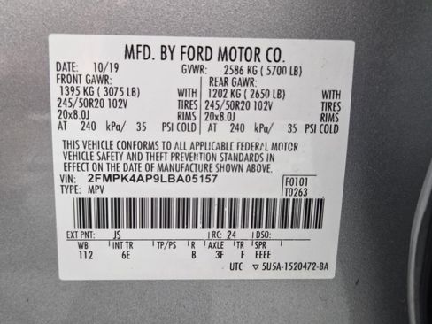 Used 2020 Ford Edge ST AWD/4WD image 33