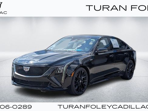 Certified 2025 Cadillac CT5 V w/ LPO, Blue Accent Package RWD image 1