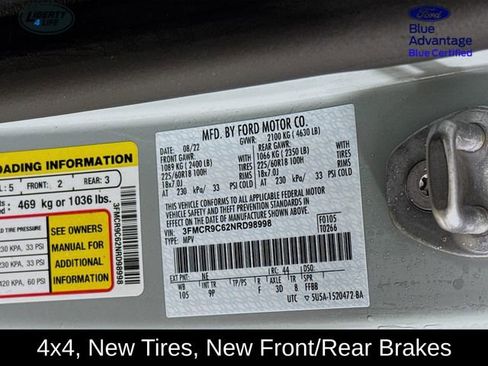 Certified 2022 Ford Bronco Sport Outer Banks w/ Tech Package image 32