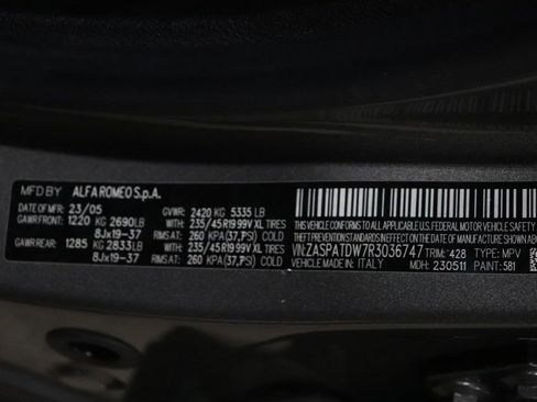 Used 2024 Alfa Romeo Tonale Veloce w/ Active Assist Package image 43