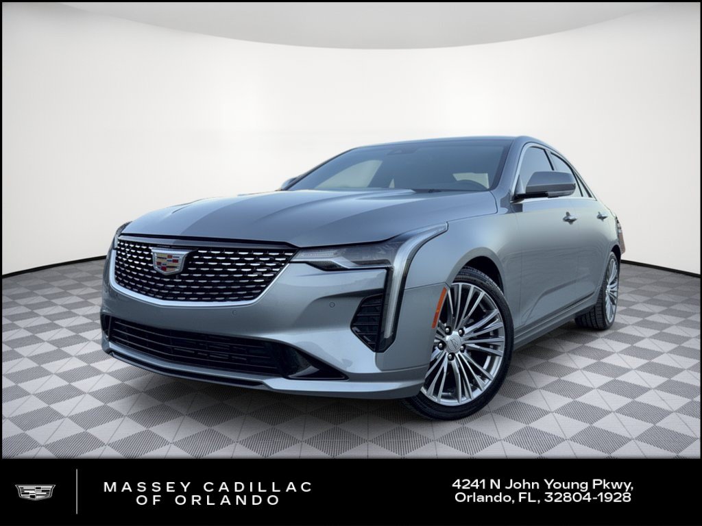 Used 2024 Cadillac CT4 Premium Luxury w/ Climate Package RWD image 1