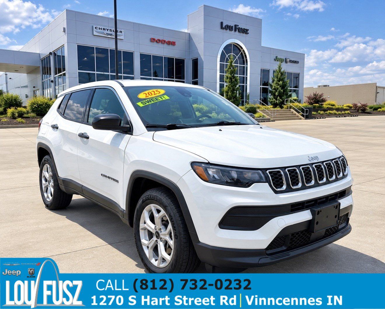 Used 2025 Jeep Compass Sport AWD/4WD image 1