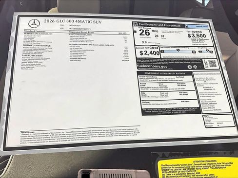 New 2026 Mercedes-Benz GLC 300 4MATIC image 18