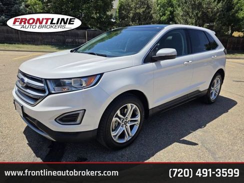 Used 2015 Ford Edge Titanium w/ Equipment Group 301A AWD/4WD image 1
