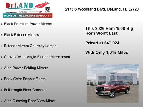 New 2026 RAM 1500 Big Horn image 34