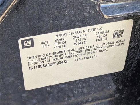 Used 2013 Chevrolet Malibu LS w/ Protection Package image 16