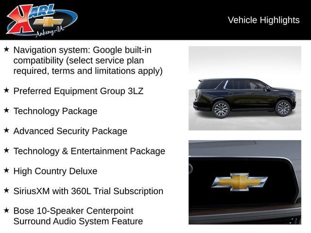 New 2026 Chevrolet Tahoe High Country AWD/4WD image 3