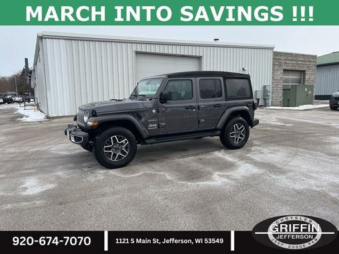 Used 2024 Jeep Wrangler Sahara w/ Safety Group image 1
