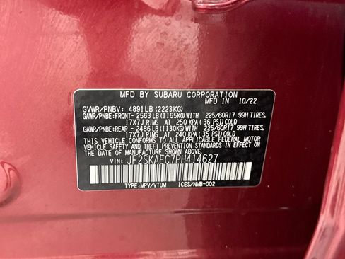 Certified 2023 Subaru Forester Premium AWD/4WD image 27