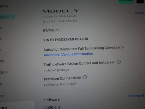 Used 2021 Tesla Model Y Long Range AWD/4WD image 7