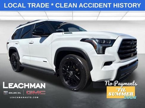 Used 2024 Toyota Sequoia Limited w/ Nightshade Package image 1