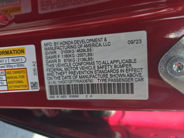 Used 2024 Honda Accord Sport image 35