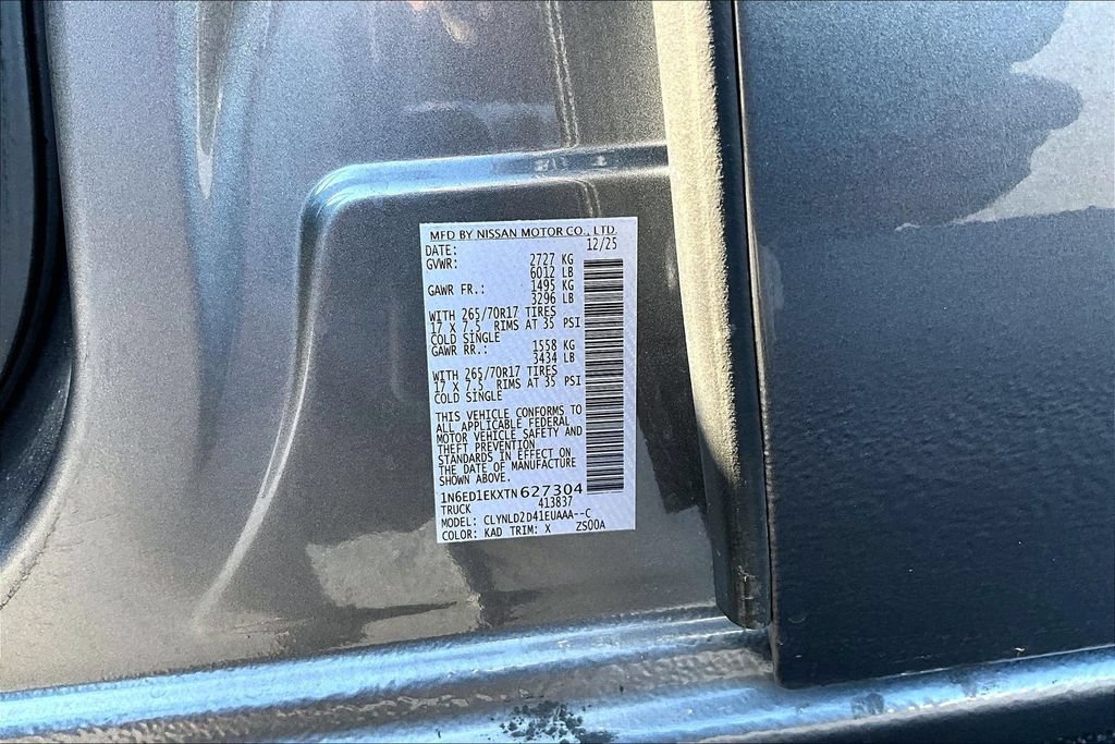 Used 2026 Nissan Frontier PRO-4X AWD/4WD image 20