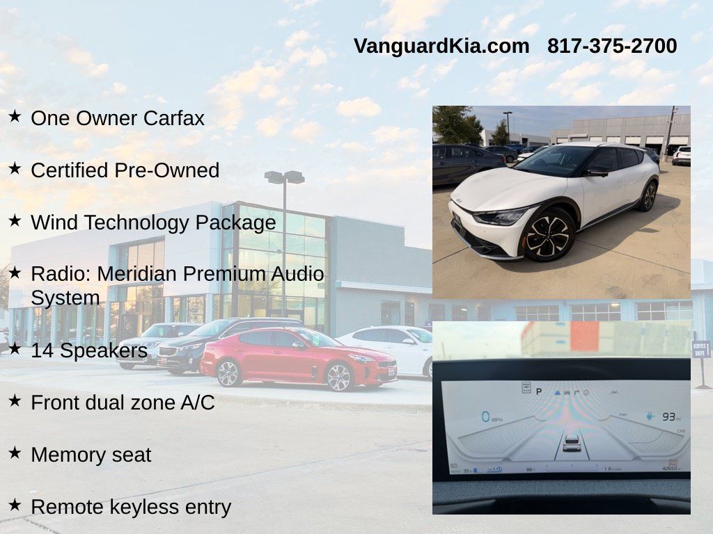 Certified 2023 Kia EV6 Wind w/ Wind Technology Package AWD/4WD image 6