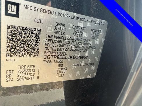 Used 2019 GMC Sierra 1500 AT4 w/ AT4 Premium Package image 13