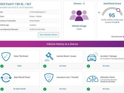 Used 2023 Ford F150 XLT w/ Equipment Group 302A High image 5