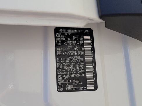 New 2026 Nissan Rogue SV image 11