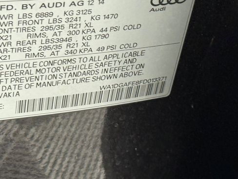 Used 2015 Audi Q7 3.0T S line Prestige image 24